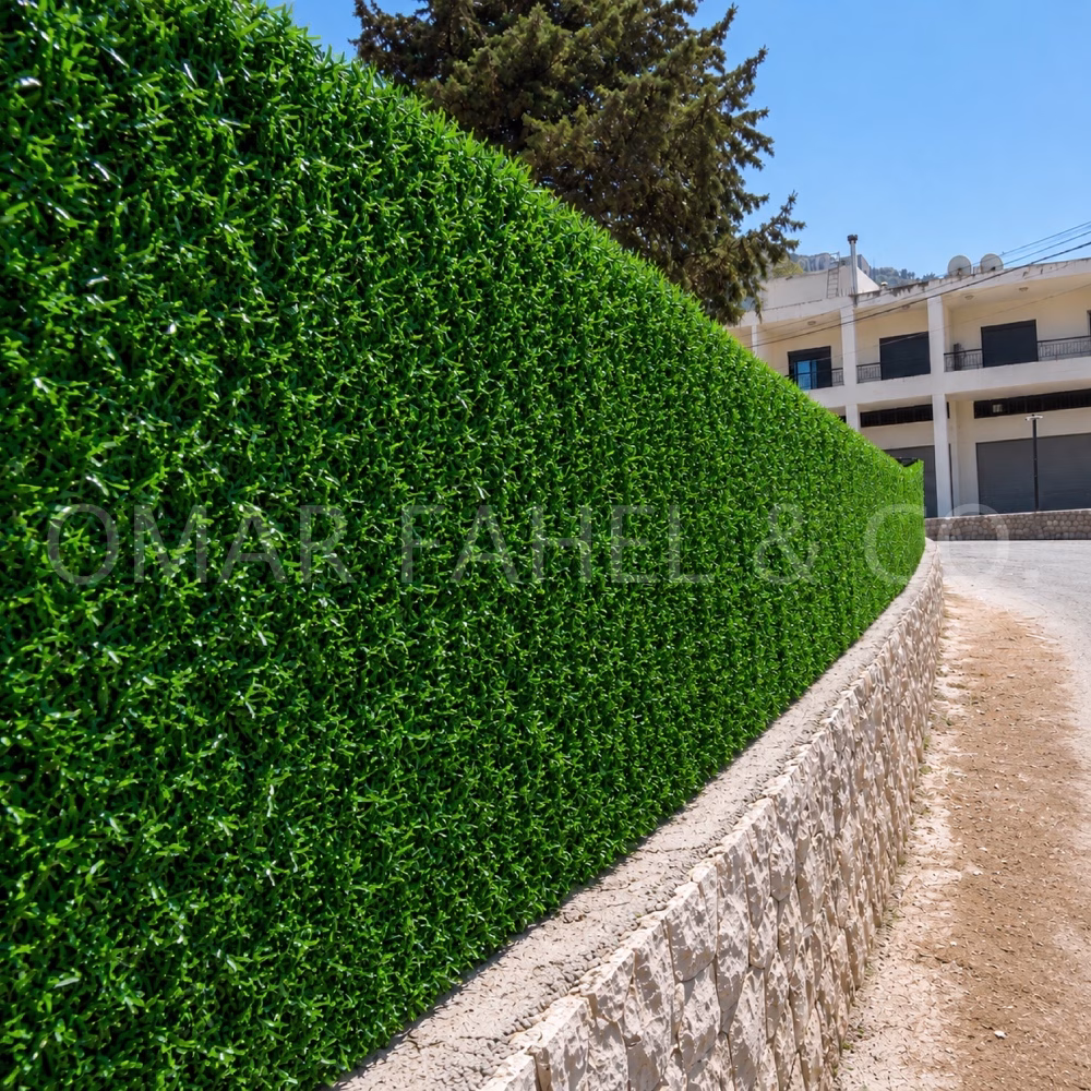 Artificial Grass Fence