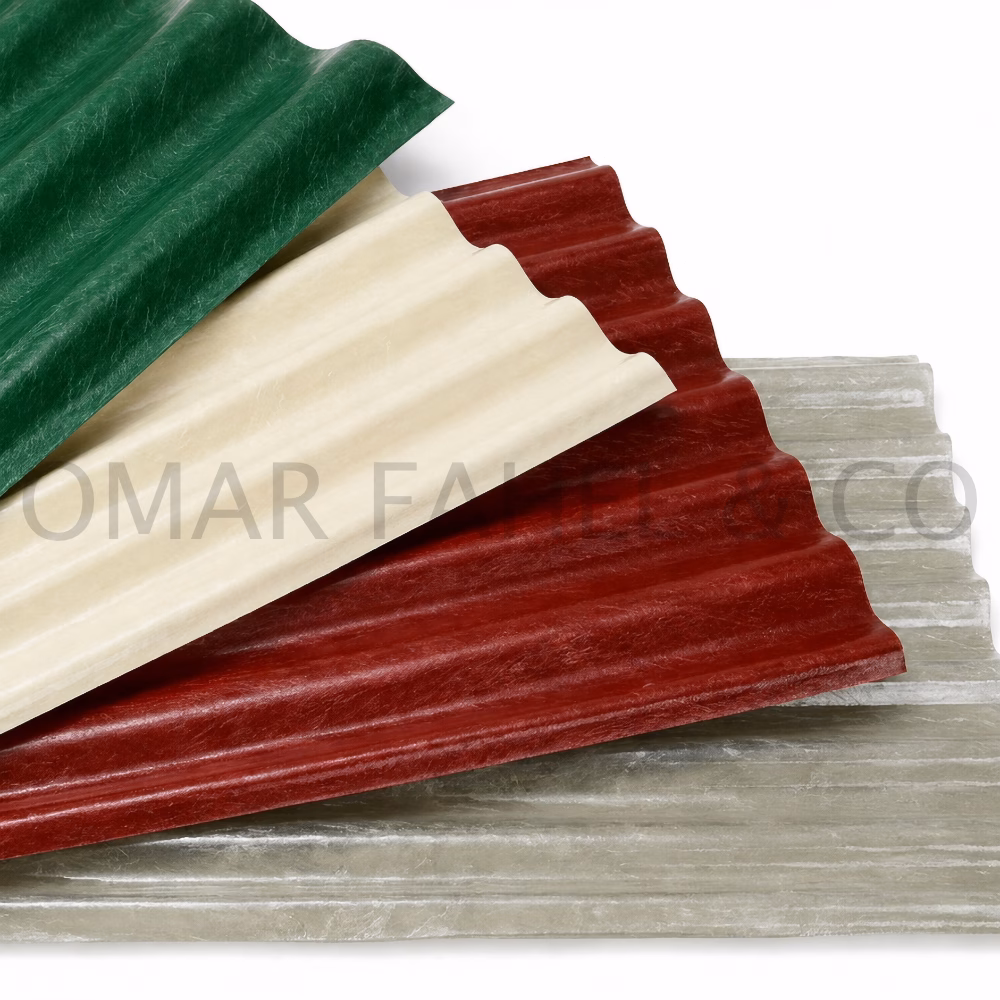 Fiberglass Corrugated Roofing Sheets